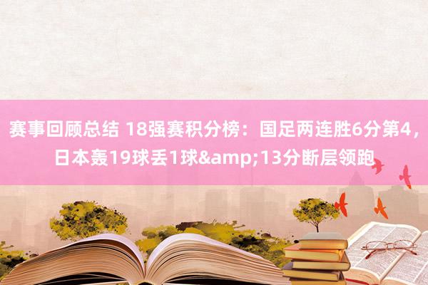 赛事回顾总结 18强赛积分榜：国足两连胜6分第4，日本轰19球丢1球&13分断层领跑