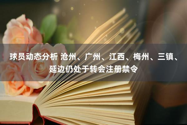 球员动态分析 沧州、广州、江西、梅州、三镇、延边仍处于转会注册禁令